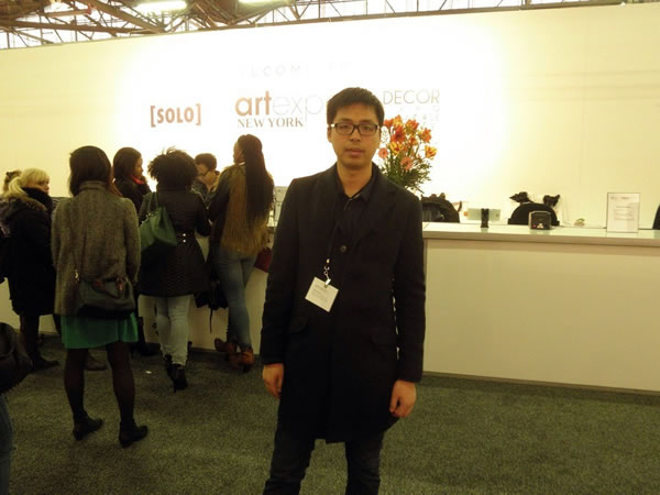 参加纽约国际艺术博览会