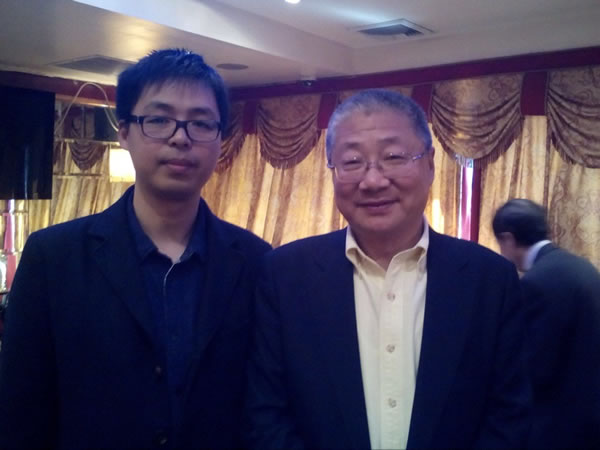 驻纽约领事馆文化参赞王燕生